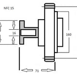Fan Clutch MAZDA WE/WLT DOHC 16V NFC15 - NPW