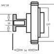 Fan Clutch FORD /MAZDA G6 FE F2 NFC19 - NEP