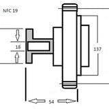 Fan Clutch FORD /MAZDA G6 FE F2 NFC19 - NEP