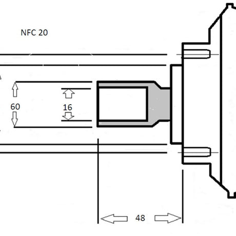 Fan Clutch FORD 302 351 4.9 5.0 5.8 V8 NFC20 - NEP