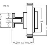 Fan Clutch SUZUKI H25A V6 J20A 4CYL NFC21 - NEP