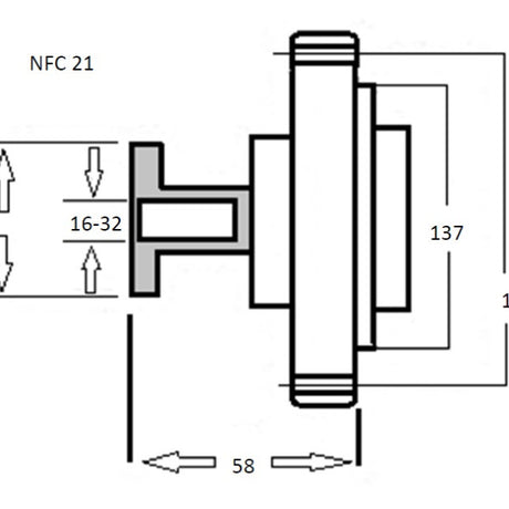 Fan Clutch SUZUKI H25A V6 J20A 4CYL NFC21 - NEP