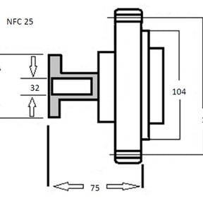 Fan Clutch NISSAN YD25DDTi NFC25 - NPW