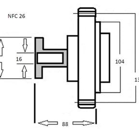 Fan Clutch TOYOTA 1GR-FE NFC26 - NPW
