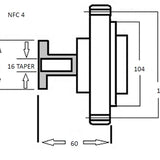 Fan Clutch TOYOTA 2TZFE NFC4 - NEP