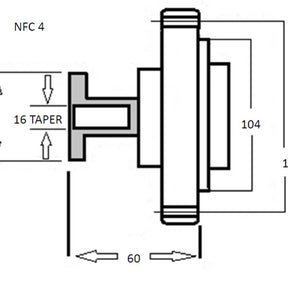 Fan Clutch TOYOTA 2TZFE NFC4 - NEP