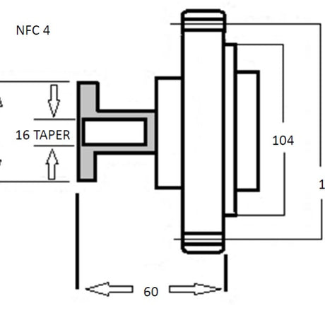 Fan Clutch TOYOTA 2TZFE NFC4 - NEP
