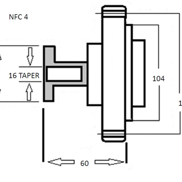 Fan Clutch TOYOTA 2TZFE NFC4 - NEP