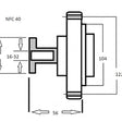 Fan Clutch JACKEROO G161 180 200Z 4JB1-T NFC40 - NEP
