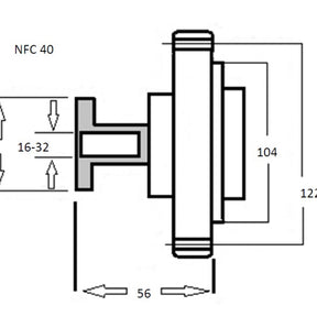 Fan Clutch JACKEROO G161 180 200Z 4JB1-T NFC40 - NEP