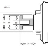 Fan Clutch Holden/Chev/Chry V8'S NFC49 - NEP