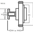 Fan Clutch TOYOTA 22R NFC61 - NEP