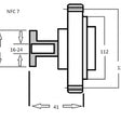 Fan Clutch MAZDA R2 Diesel NFC7 - NEP
