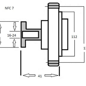 Fan Clutch MAZDA R2 Diesel NFC7 - NEP
