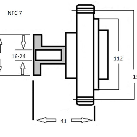 Fan Clutch MAZDA R2 Diesel NFC7 - NEP