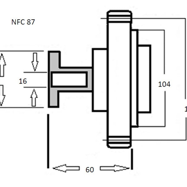 Fan Clutch HOLDEN 4ZD1 4ZE1 NFC87 - NEP