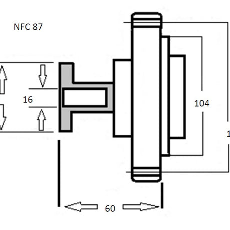 Fan Clutch HOLDEN 4ZD1 4ZE1 NFC87 - NEP