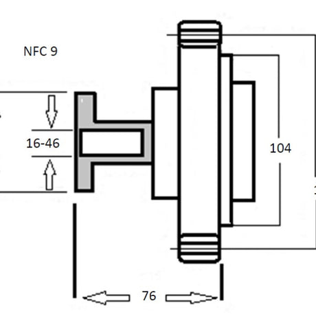 Fan Clutch TOYOTA 1PZ 1HD-T 1HZ To 1998 NFC9 - NPW