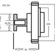 Fan Clutch TOYOTA 1PZ 1HD-T 1HZ From 1998 NFC9A - NPW