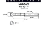 Head Bolt Set NISSAN SR20DE DET NHBS002 - Nason