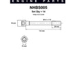 Head Bolt Set NISSAN RD28 28T NHBS005 - NASON
