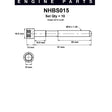 Head Bolt Set TOYOTA 3S-GE NHBS015 - NASON
