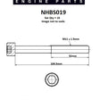 Head Bolt Set MAZDA FP FS 626 FORD PRO NHBS019 - NASON