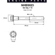 Head Bolt Set TOYOTA 1E 2E 3E NHBS023 - NASON