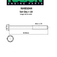Head Bolt Set FORD TRANSIT D25T 4BC 4HB NHBS044 - NASON