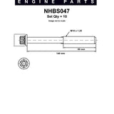 Head Bolt Set HOLDEN C12NZ C14NZ C14SE C16SE NHBS047 - Nason