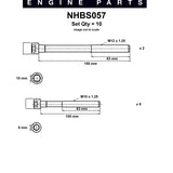 Head Bolt Set HYUNDAI G4GR G4DM G4GM G4GB NHBS057 - Nason