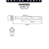 Head Bolt Set TOYOTA 1UZ - FE NHBS065 - Nason - Head Bolts & Studs - Nason