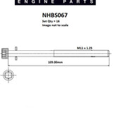 Head Bolt Set HOLD C25XE X25XE Y26SE VECTRA NHBS067 - FAI