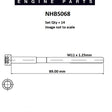 Head Bolt Set TOYOTA 2JZ-GE NHBS068 - ENGINE PRO