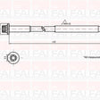 Head Bolt Set ROVER 18K16 DOHC 16V NHBS077 - FAI