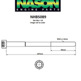 Head Bolt Set TOYOTA 1ZZ-FE NHBS089 - Nason