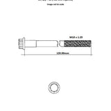 Head Bolt Set TOY 2UZ - FE 2 SETS REQ'D/ENGINE NHBS090 - MAHLE - Head Bolts & Studs - MAHLE