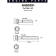 Head Bolt Set LANDROVER 3.9 4.0 4.6 V8 OHV NHBS091 - NASON