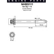 Head Bolt Set MITSUBISHI 4G15 4G18 16V 12V NHBS111 - NASON