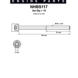 Head Bolt Set MAZDA LF L3-VE L5-VE DOHC 16V NHBS117 - Nason