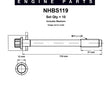 Head Bolt Set MITS 4G64 4G63 SOHC DOHC NHBS119 - NASON