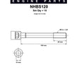 Head Bolt Set MITSUBISHI 4D56 NHBS120 - NASON