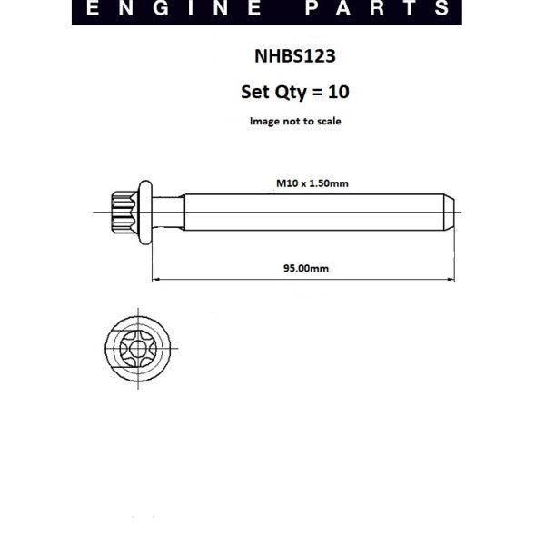 Head Bolt Set BMW M40 42 43 44 NHBS123 - FAI