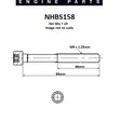 Head Bolt Set DAIHASTU K3 NHBS158 - NASON