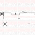 Head Bolt Set MINI W10B16 SOHC 16V NHBS165 - FAI