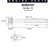 Head Bolt Set NISSAN QR25DE DOHC 16V NHBS167 - NASON