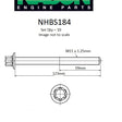 Head Bolt Set NISSAN MR20 MR18 DOHC 16V NHBS184 - NASON