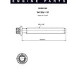 Head Bolt Set Citroen Peugeot XU7JP SOHC 8V NHBS194 - NASON