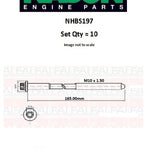 Head Bolt Set MERCEDEDES M271 SERIES DOHC NHBS197 - FAI