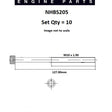 Head Bolt Set AUDI AXW BLR BLY VOLKS BLR BLX NHBS205 - FAI